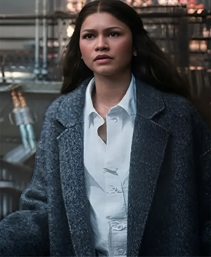 Spider-Man Brand New Day 2026 Zendaya Grey Coat