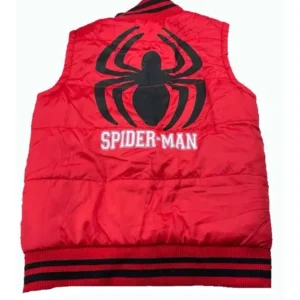 Spider-Man Red Puffer Vest Shop Now