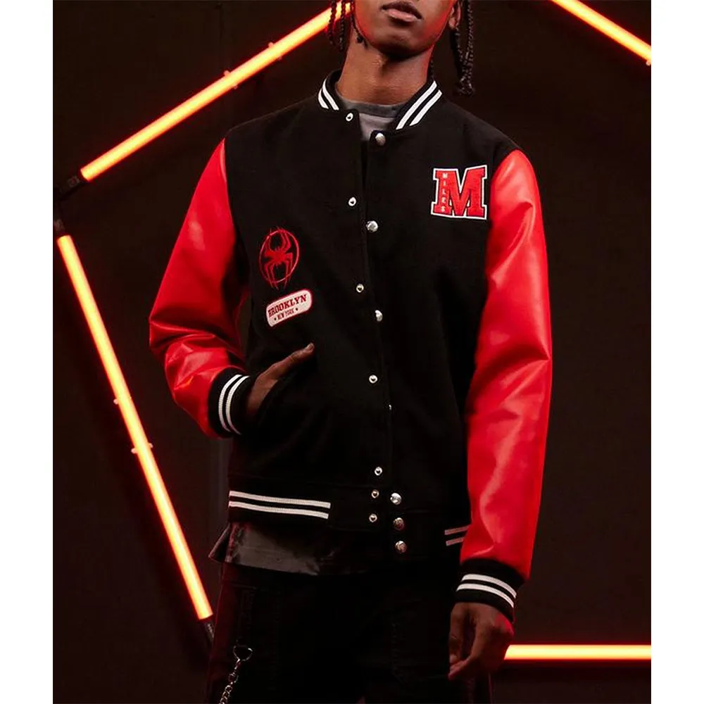 Spider-Man Varsity Jacket