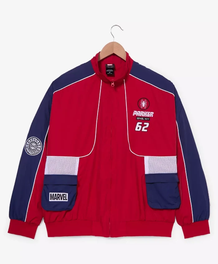 Spider Man Windbreaker Polyester Jacket