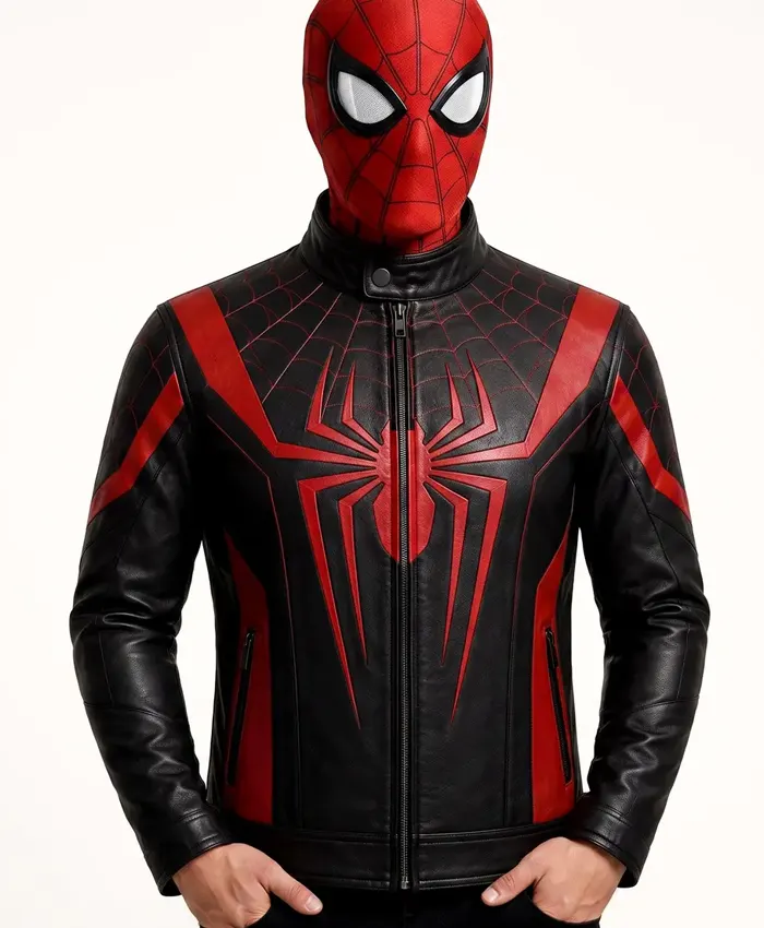Spider-men Brand New Day Inspired Biker Jacket