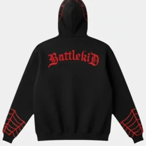 Spiderman Black Hoodie Full ZIP Up For sale