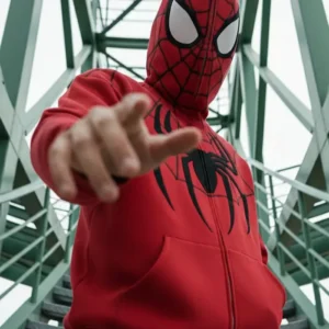 Spiderman Hoodie Full ZIP Up