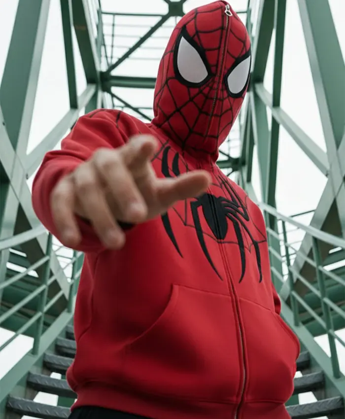 Spiderman Hoodie Full ZIP Up