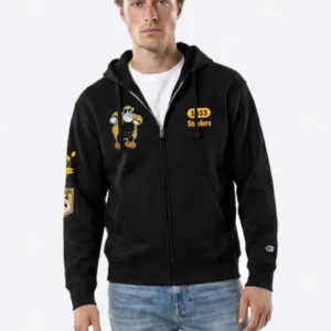 Steelers Disney x Champion Captain Hook All-Star Full-Zip Hoodie
