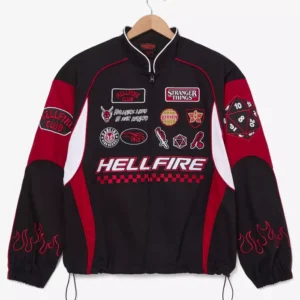 Stranger Things Multicolor Club Moto Jacket