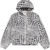 Stussy Hooded Work Jacket Unlined Canvas Safari
