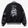 Stüssy x Junya Watanabe Man Black Dragon Print Jacket