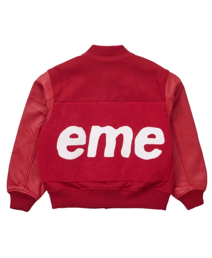 Supreme Big Logo Chenille Varsity Jacket Available now
