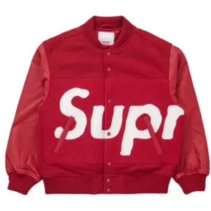Supreme Big Logo Chenille Varsity Jacket Buy Now