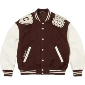 Supreme Fall 2026 Captains Brown Varsity Jacket