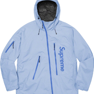 Supreme Gore Tex Paclite Light Blue Shell Jacket
