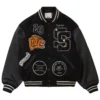 Supreme Tiger Black Varsity Jacket