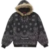 Supreme x Bandana Jacquard Hooded Jacket