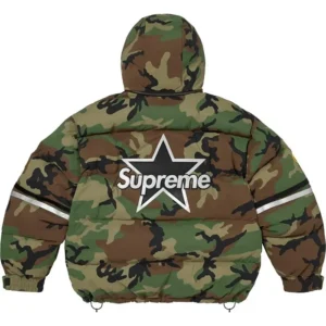 Supreme x Vanson 2026 Woodland Camo Cordura Down Jacket Shop Now