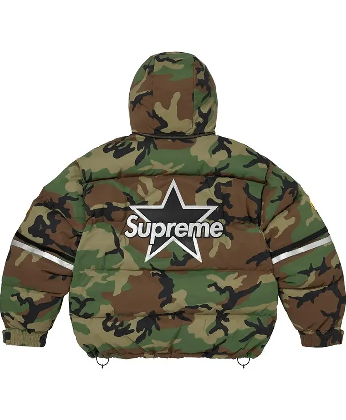 Supreme x Vanson 2026 Woodland Camo Cordura Down Jacket Shop Now