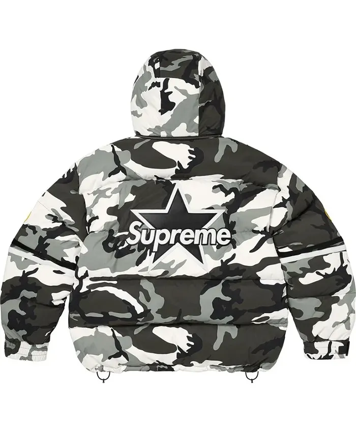 Supreme x Vanson Fall 2026 Camo Cordura Down Jacket Shop Now