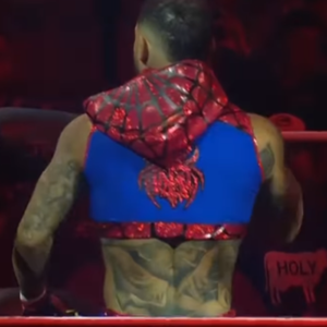 TNA Lockdown 2026 Trey Miguel Spider Man Vest Shop Now