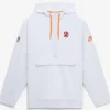 Tampa Bay Buccaneers Nike Sideline White Anorak Half-Zip Hooded Jacket