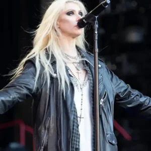 Taylor Momsen Leather Jacket