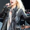 Taylor Momsen Stadium Jacket