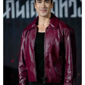 The Debt Collector 2026 Nadech Kugimiya Leather Jacket