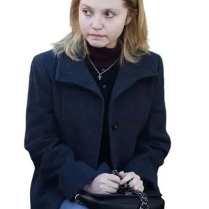 The Lady S01 Jane Andrews Blue Wool Coat