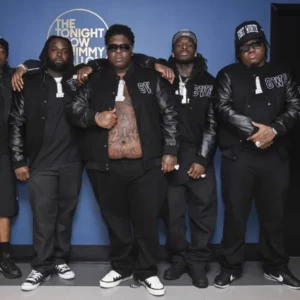 The Tonight Show S13 600 Ent Black Varsity Jacket
