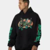 Thrift X Teenage Mutant Ninja Turtles OG Ninja Turtle Hoodie Black