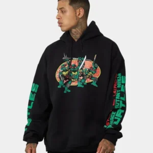 Thrift X Teenage Mutant Ninja Turtles OG Ninja Turtle Hoodie Shop Now