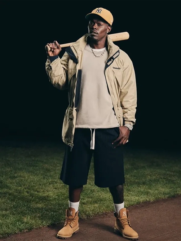 Timberland x New Era x MLB Jazz Chisholm Jr. Brown Jacket