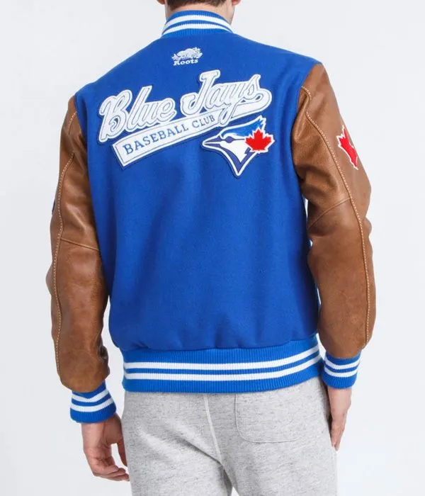 Toronto Blue Jays Blue Brown Jacket