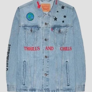 Travis Scott Astroworld Levis Denim Jacket