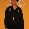 Trinity Rodman Adidas x Willy Chavarria Pinstripe Track Jacket