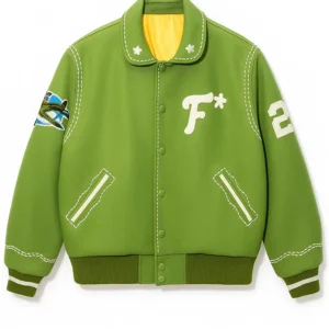 Tyler The Creator Sunseeker Green Varsity Jacket