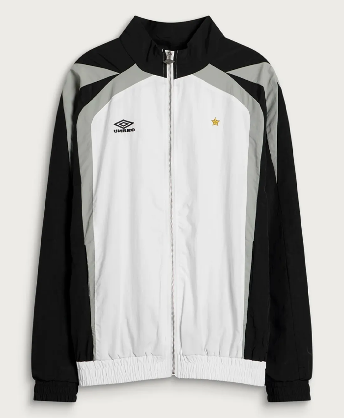 Umbro White and Black Track Jacket