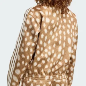 Unisex Adidas Animal Print Track Coat