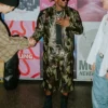 Usher x BTS R&B Tour Camo Moto Leather Jacket