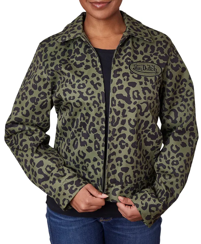 VON DUTCH Stretch Twill Jacket