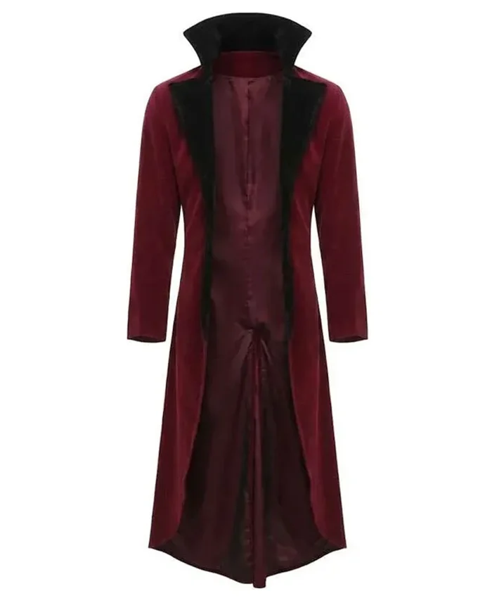 Vampire Halloween Red Cosplay Costume Coat