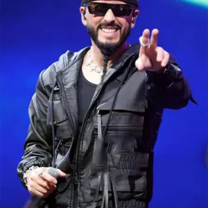 Venezuela Benefit Concert 2026 Yandel Black Jacket