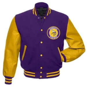 Vikings Wool Varsity Jacket