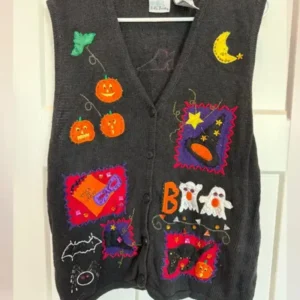 Vintage Embroidered Vest