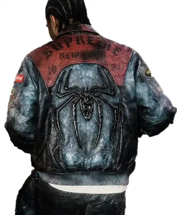 Vintage Spider-Man 2026 Leather Jacket