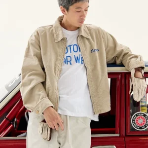 Visvim Motors Club 2026 Beige Corduroy Jacket