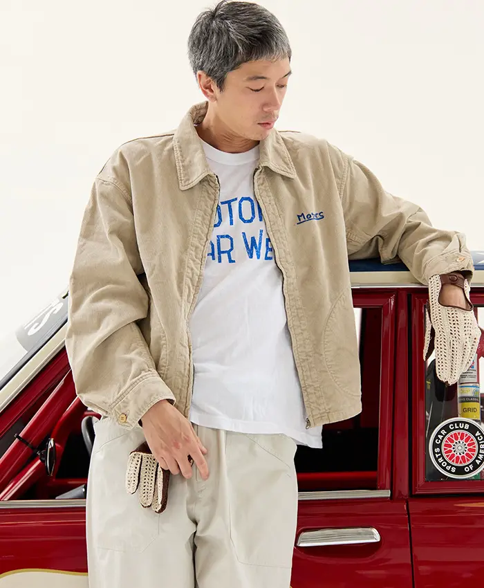 Visvim Motors Club 2026 Beige Corduroy Jacket
