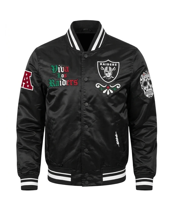 Viva Los Raiders Sugar Skull Jacket