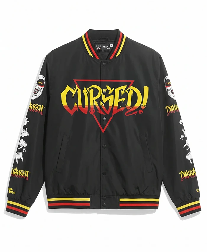 WWE Danhausen Black Fanimation Jacket