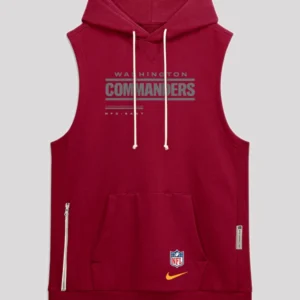 Washington Commanders 2026 Sideline Sleeveless Hoodie