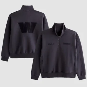 Washington Commanders Abercrombie & Fitch Half-Zip Sweatshirt